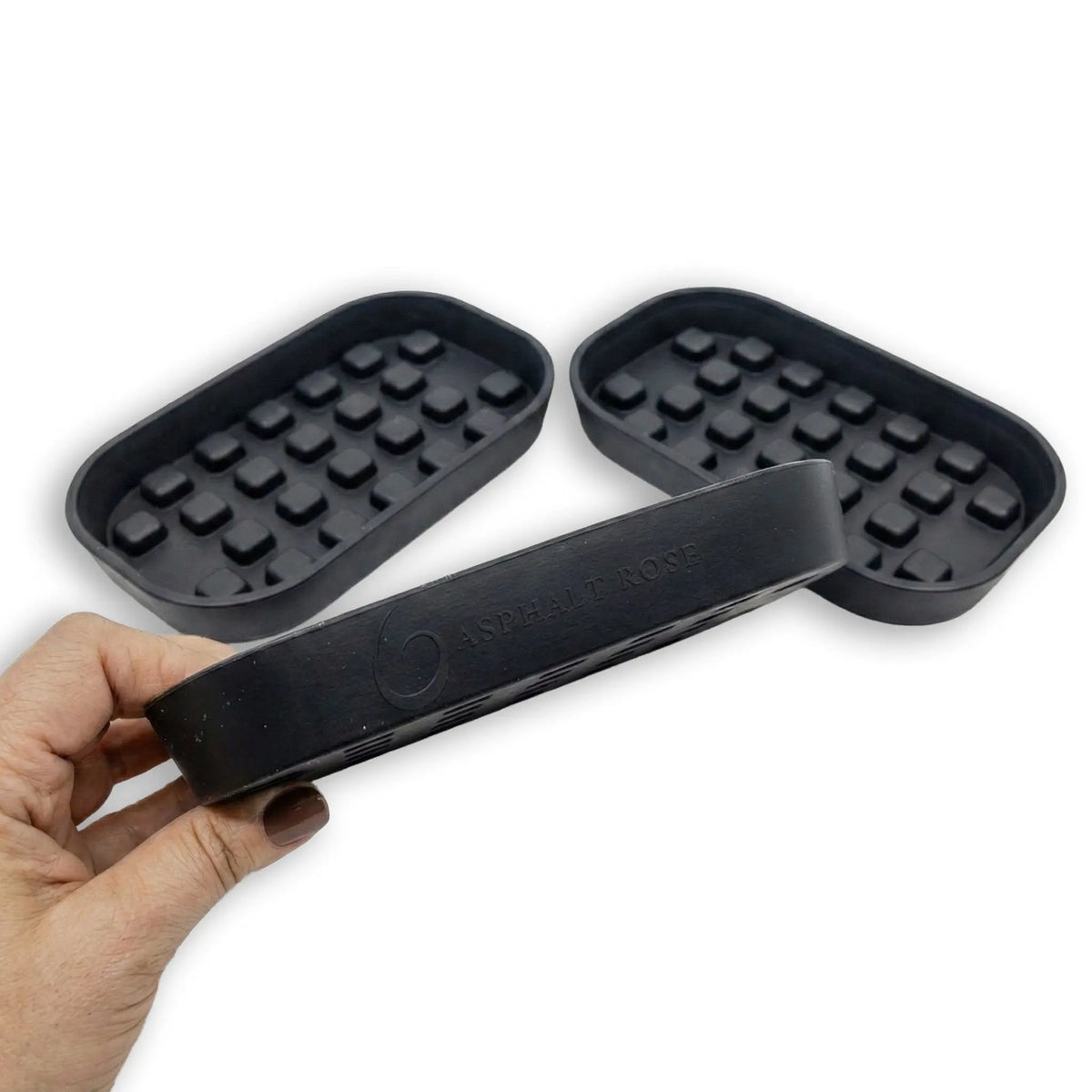 3-Pack of Asphalt Rose Silicone Growing Trays Asphalt Rose