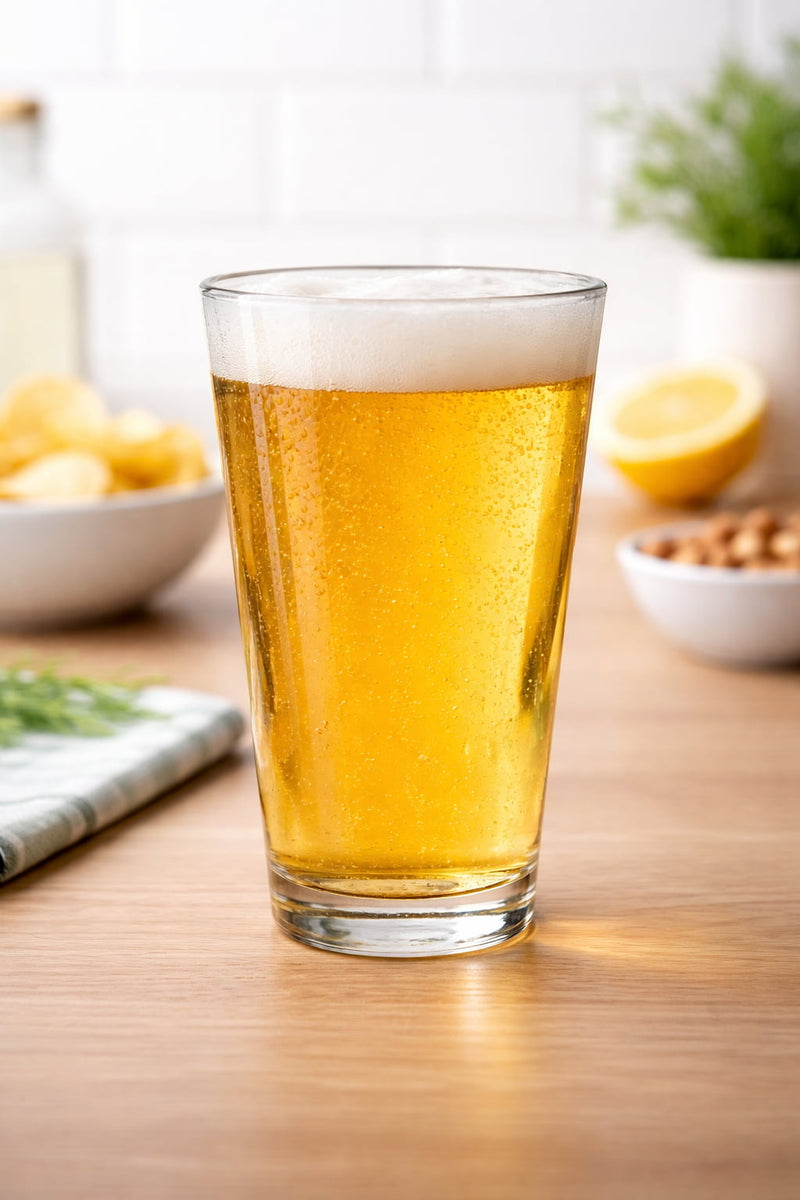 Clear Pint Drinking Glass – 16 oz Beverage Glassware